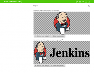 App Center Provider Portal - Screenshot Jenkins