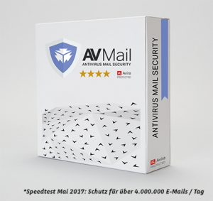 AV Mail Verpackung mit Performance Angabe