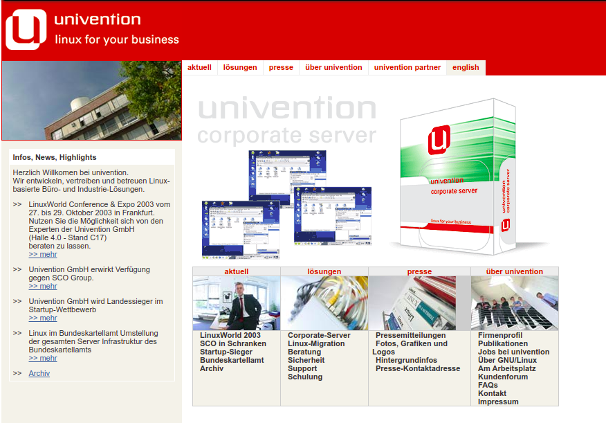 Website Launch 2004